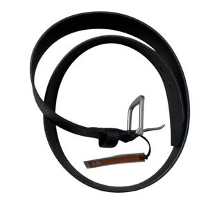 NWT Men’s Black Timberland Leather Belt Size Medium 34/36